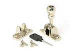 From The Anvil - Polished Nickel Mushroom Brighton Fastener (Radiused) | Sku. 45958 | Trade Door Handles.