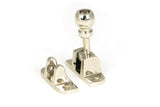 From The Anvil - Polished Nickel Mushroom Brighton Fastener (Radiused) | Sku. 45958 | Trade Door Handles.