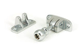 From The Anvil - Polished Chrome Mushroom Brighton Fastener (Radiused) | Sku. 45959 | Trade Door Handles.