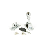 From The Anvil - Polished Chrome Mushroom Brighton Fastener (Radiused) | Sku. 45959 | Trade Door Handles.