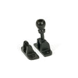 From The Anvil - Aged Bronze Mushroom Brighton Fastener (Radiused) | Sku. 45960 | Trade Door Handles.