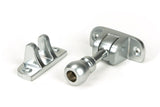 From The Anvil - Satin Chrome Mushroom Brighton Fastener (Radiused) | Sku. 45961 | Trade Door Handles.