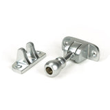 From The Anvil - Satin Chrome Mushroom Brighton Fastener (Radiused) | Sku. 45961 | Trade Door Handles.