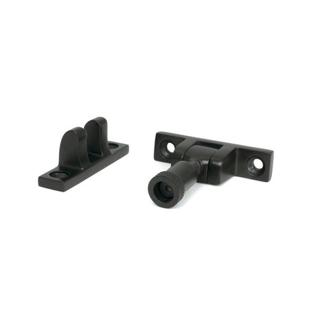 From The Anvil - Aged Bronze Brompton Brighton Fastener - Narrow (Square) | Sku. 45965 | Trade Door Handles.