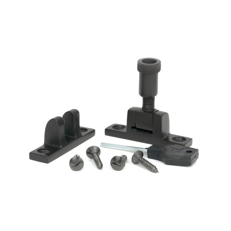 From The Anvil - Aged Bronze Brompton Brighton Fastener - Narrow (Square) | Sku. 45965 | Trade Door Handles.