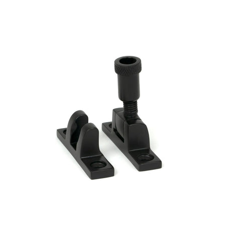 From The Anvil - Aged Bronze Brompton Brighton Fastener - Narrow (Square) | Sku. 45965 | Trade Door Handles.