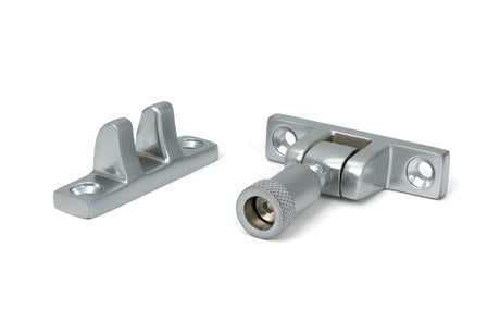 From The Anvil - Satin Chrome Brompton Brighton Fastener - Narrow (Square) | Sku. 45966 | Trade Door Handles.