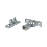 From The Anvil - Satin Chrome Brompton Brighton Fastener - Narrow (Square) | Sku. 45966 | Trade Door Handles.