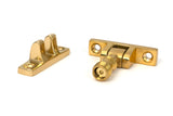 From The Anvil - Polished Brass Prestbury Brighton Fastener - Narrow (Square) | Sku. 45967 | Trade Door Handles.