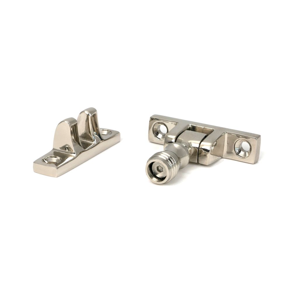 From The Anvil - Polished Nickel Prestbury Brighton Fastener - Narrow (Square) | Sku. 45968 | Trade Door Handles.