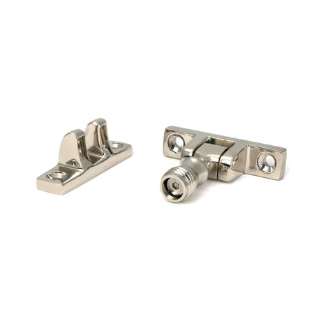 From The Anvil - Polished Nickel Prestbury Brighton Fastener - Narrow (Square) | Sku. 45968 | Trade Door Handles.