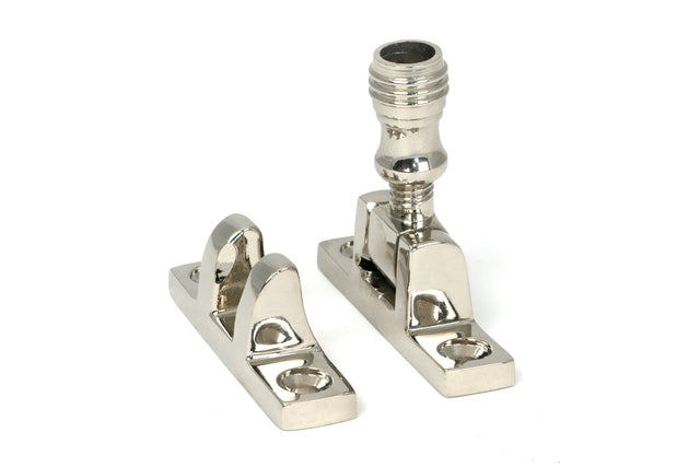 From The Anvil - Polished Nickel Prestbury Brighton Fastener - Narrow (Square) | Sku. 45968 | Trade Door Handles.