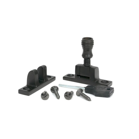 From The Anvil - Aged Bronze Prestbury Brighton Fastener - Narrow (Square) | Sku. 45970 | Trade Door Handles.