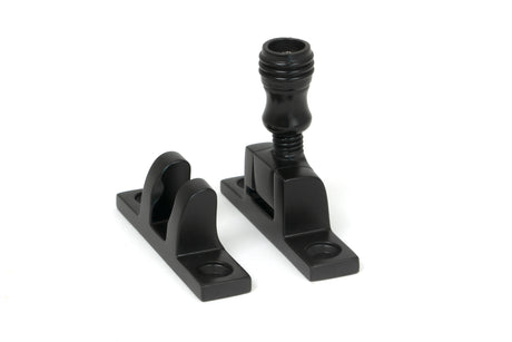 From The Anvil - Aged Bronze Prestbury Brighton Fastener - Narrow (Square) | Sku. 45970 | Trade Door Handles.