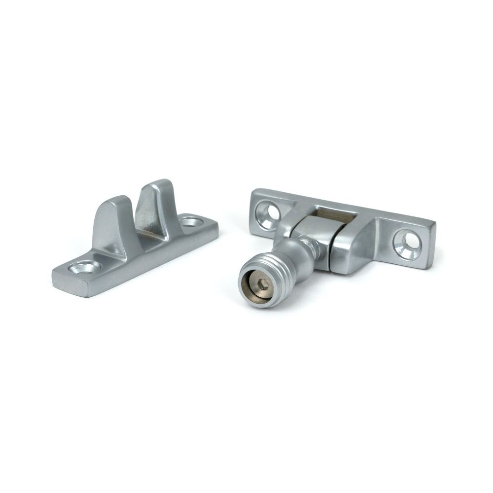 From The Anvil - Satin Chrome Prestbury Brighton Fastener - Narrow (Square) | Sku. 45971 | Trade Door Handles.