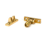 From The Anvil - Polished Brass Beehive Brighton Fastener - Narrow (Square) | Sku. 45972 | Trade Door Handles.