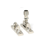 From The Anvil - Polished Nickel Beehive Brighton Fastener - Narrow (Square) | Sku. 45973 | Trade Door Handles.