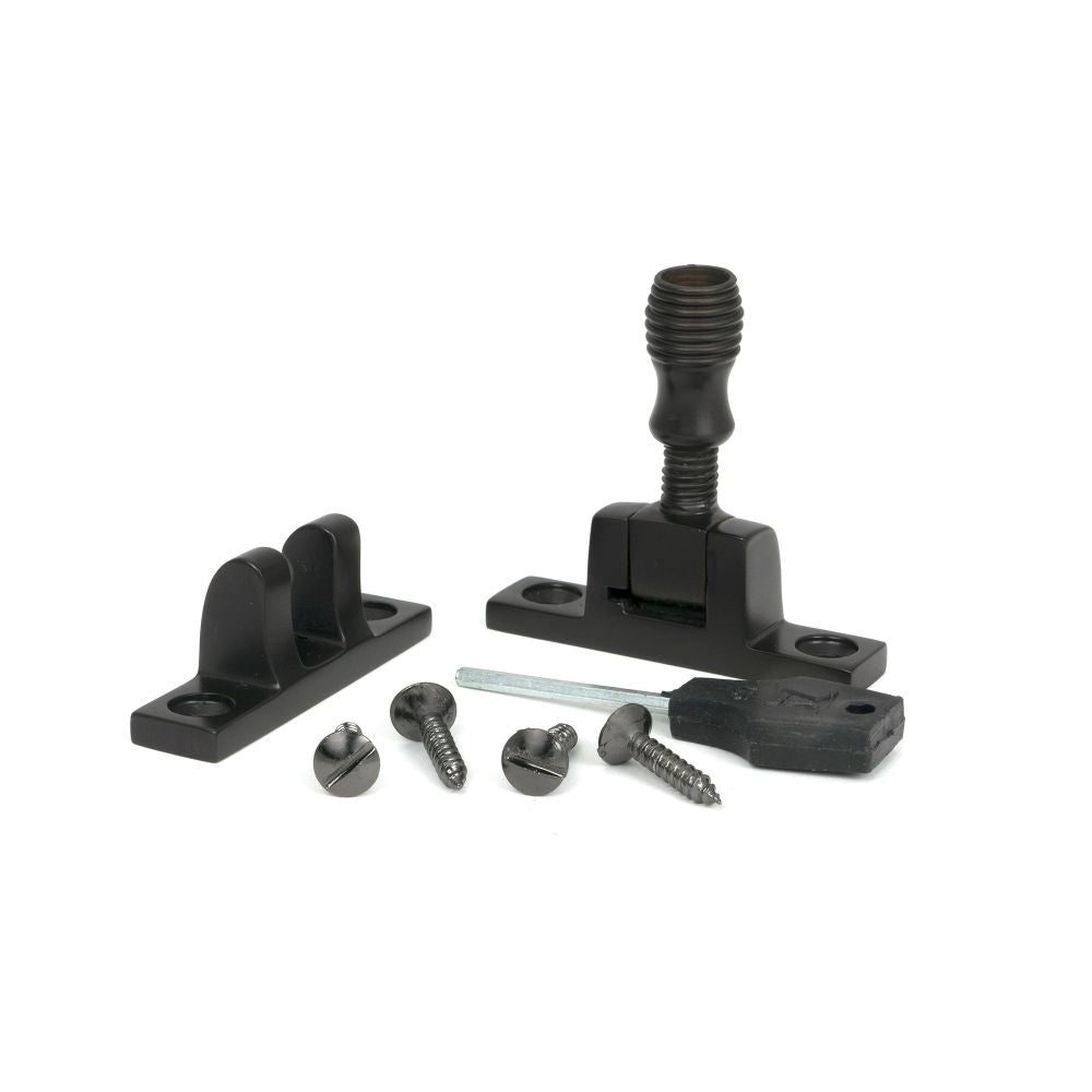 From The Anvil - Aged Bronze Beehive Brighton Fastener - Narrow (Square) | Sku. 45975 | Trade Door Handles.