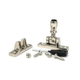 From The Anvil - Polished Nickel Mushroom Brighton Fastener - Narrow (Square) | Sku. 45978 | Trade Door Handles.