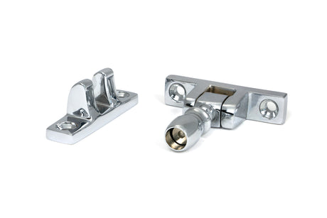 From The Anvil - Polished Chrome Mushroom Brighton Fastener - Narrow (Square) | Sku. 45979 | Trade Door Handles.