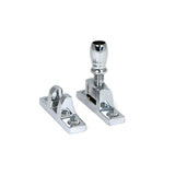 From The Anvil - Polished Chrome Mushroom Brighton Fastener - Narrow (Square) | Sku. 45979 | Trade Door Handles.