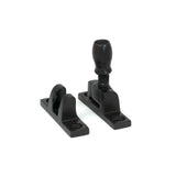 From The Anvil - Aged Bronze Mushroom Brighton Fastener - Narrow (Square) | Sku. 45980 | Trade Door Handles.