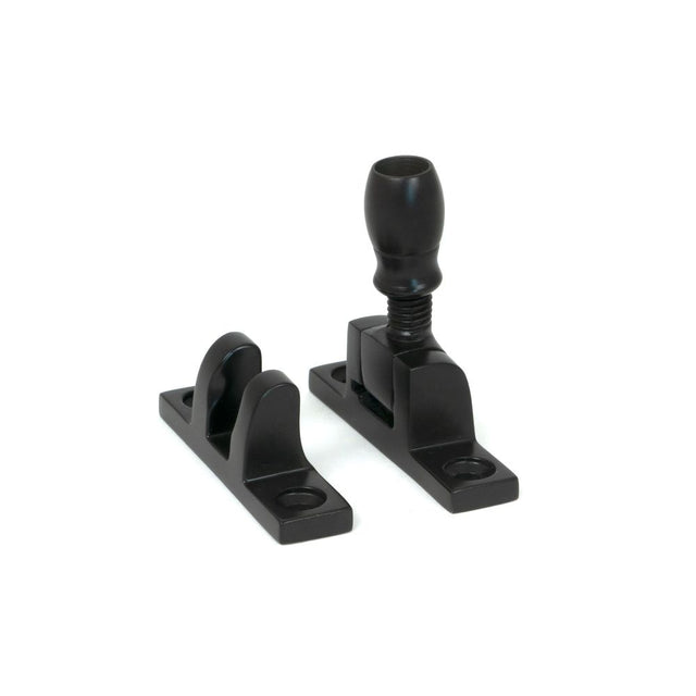 From The Anvil - Aged Bronze Mushroom Brighton Fastener - Narrow (Square) | Sku. 45980 | Trade Door Handles.