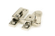 From The Anvil - Polished Nickel Brompton Quadrant Fastener - Narrow | Sku. 45983 | Trade Door Handles.