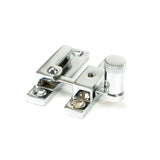 From The Anvil - Polished Chrome Brompton Quadrant Fastener - Narrow | Sku. 45984 | Trade Door Handles.