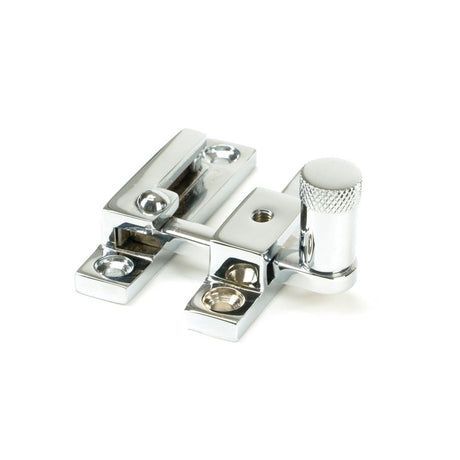 From The Anvil - Polished Chrome Brompton Quadrant Fastener - Narrow | Sku. 45984 | Trade Door Handles.