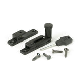 From The Anvil - Aged Bronze Brompton Quadrant Fastener - Narrow | Sku. 45985 | Trade Door Handles.