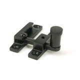From The Anvil - Aged Bronze Brompton Quadrant Fastener - Narrow | Sku. 45985 | Trade Door Handles.