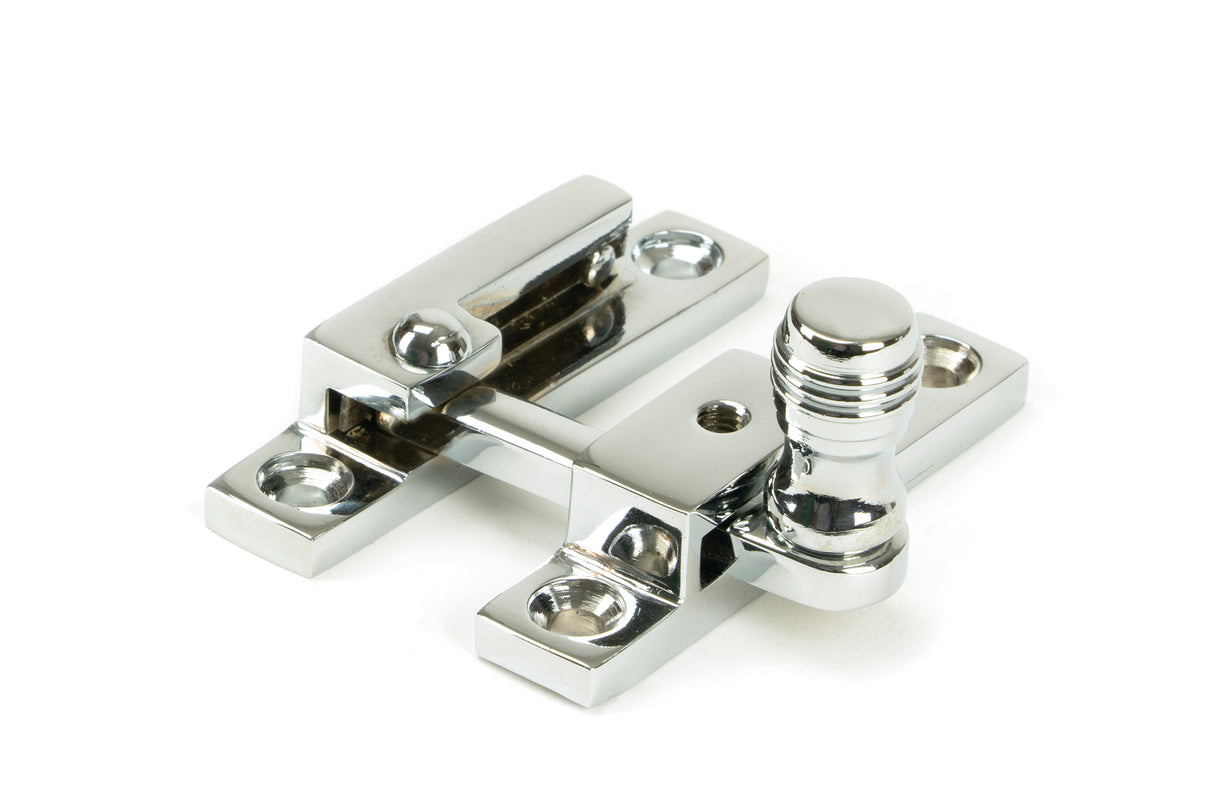 From The Anvil - Polished Chrome Prestbury Quadrant Fastener - Narrow | Sku. 45989 | Trade Door Handles.