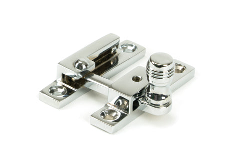 From The Anvil - Polished Chrome Prestbury Quadrant Fastener - Narrow | Sku. 45989 | Trade Door Handles.