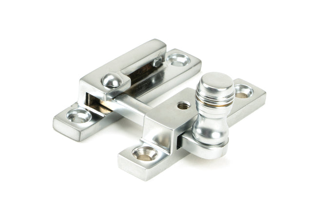 From The Anvil - Satin Chrome Prestbury Quadrant Fastener - Narrow | Sku. 45991 | Trade Door Handles.