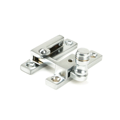 From The Anvil - Satin Chrome Prestbury Quadrant Fastener - Narrow | Sku. 45991 | Trade Door Handles.