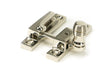 From The Anvil - Polished Nickel Beehive Quadrant Fastener - Narrow | Sku. 45993 | Trade Door Handles.