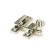 From The Anvil - Polished Nickel Beehive Quadrant Fastener - Narrow | Sku. 45993 | Trade Door Handles.