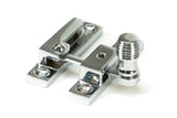 From The Anvil - Polished Chrome Beehive Quadrant Fastener - Narrow | Sku. 45994 | Trade Door Handles.