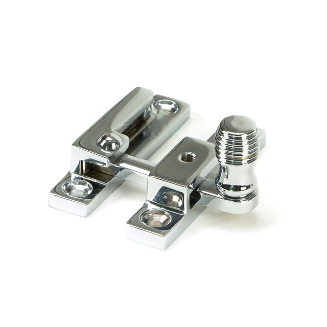 From The Anvil - Polished Chrome Beehive Quadrant Fastener - Narrow | Sku. 45994 | Trade Door Handles.