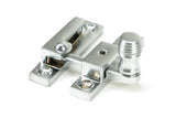 From The Anvil - Satin Chrome Beehive Quadrant Fastener - Narrow | Sku. 45996 | Trade Door Handles.