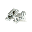 From The Anvil - Satin Chrome Beehive Quadrant Fastener - Narrow | Sku. 45996 | Trade Door Handles.