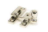 From The Anvil - Polished Nickel Mushroom Quadrant Fastener - Narrow | Sku. 45998 | Trade Door Handles.