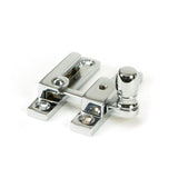 From The Anvil - Polished Chrome Mushroom Quadrant Fastener - Narrow | Sku. 45999 | Trade Door Handles.
