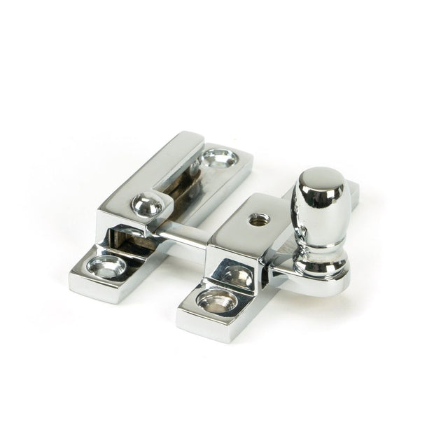 From The Anvil - Polished Chrome Mushroom Quadrant Fastener - Narrow | Sku. 45999 | Trade Door Handles.
