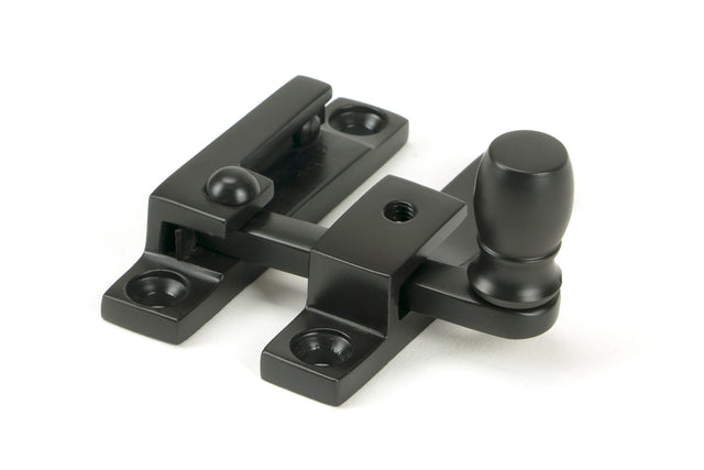 From The Anvil - Aged Bronze Mushroom Quadrant Fastener - Narrow | Sku. 46014 | Trade Door Handles.