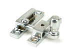 From The Anvil - Satin Chrome Mushroom Quadrant Fastener - Narrow | Sku. 46015 | Trade Door Handles.