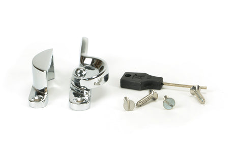From The Anvil - Polished Chrome Fitch Fastener | Sku. 46018 | Trade Door Handles.