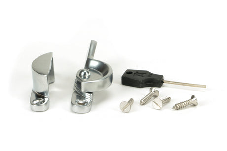 From The Anvil - Satin Chrome Fitch Fastener | Sku. 46020 | Trade Door Handles.