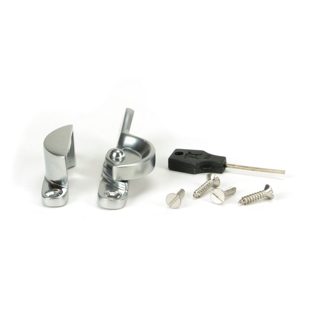 From The Anvil - Satin Chrome Fitch Fastener | Sku. 46020 | Trade Door Handles.
